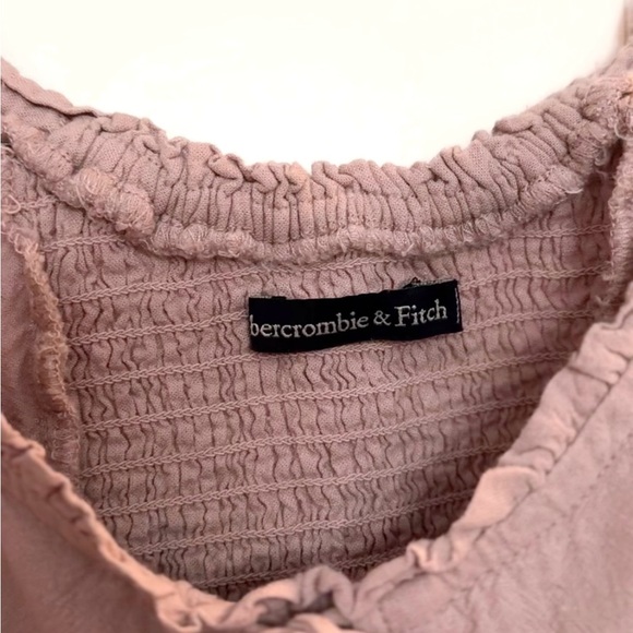 Abercrombie Linen Lace-Up Corset Tank - Picture 6 of 6